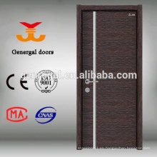 Puerta con acabado en melamina con núcleo de madera maciza